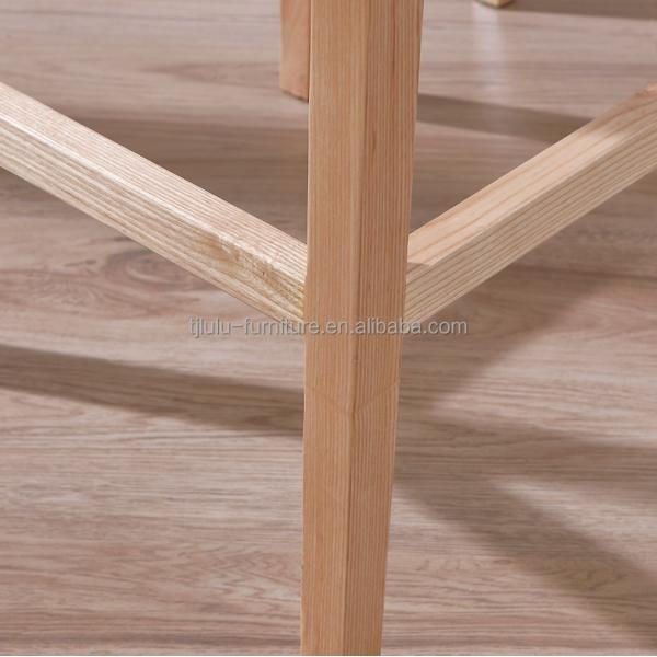 W46*D46*H93cm Muebles de bar Silla de rotín nórdica Silla de piernas altas Silla de bar Taburete Silla de madera para bar