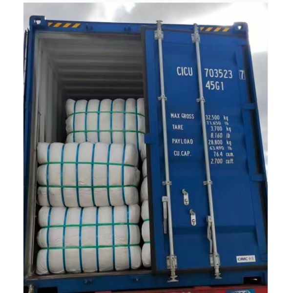 Microfiber Silicone 0.9*25mm Virgin Raw White Polyester Staple Fiber AA Grade Hollow Winter Clothing Filling Wipes Customizable