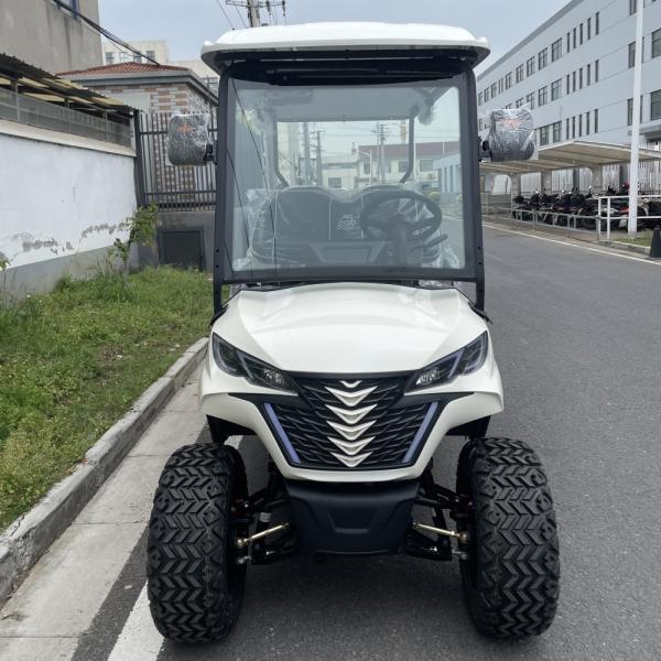 Автомобильная электрическая четырехместная гольф-коляска Новый стиль дизайна с профессиональным инструментом