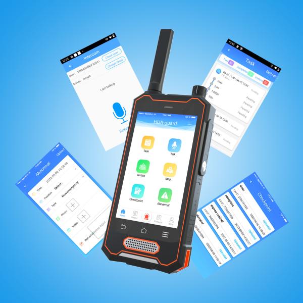 NFC Rfid ガード ツアー システム リアルタイム GPS GPRS