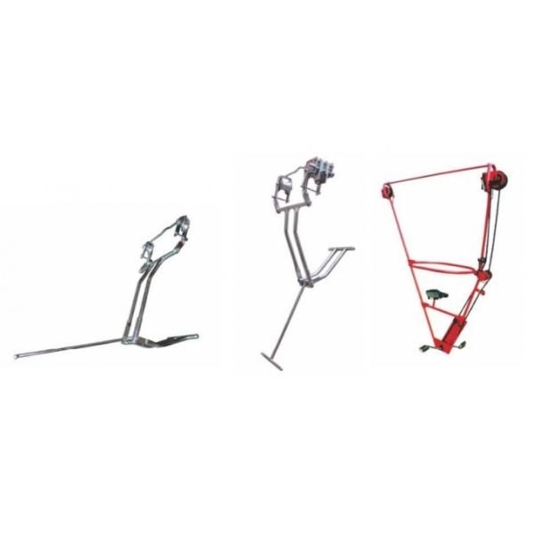 Line Cart Overhead Line Construction Tools , Wire Transmission Tools And Equipment