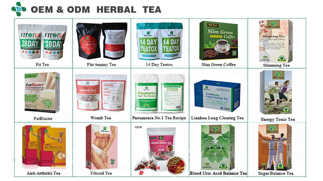 Slimming Reducing tea 28 Days Strawberry Flavor No Side Effect Healthy weight loss