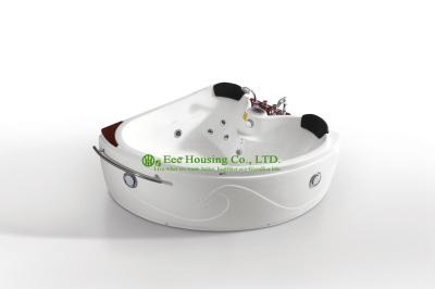 massage bathtub environmental suite 2 person acrylic bathtub with led light,fancy shape free standing whirlpool Jacuzzi