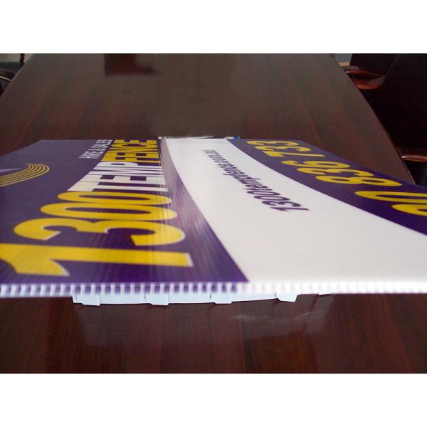 PP Corflute Plastic Signs 1200x 1800mm 600x 800mm