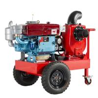 Portable Diesel Engine Water Pump Centrifugal Water Pump  Municipal Flood Control Self Priming Pump