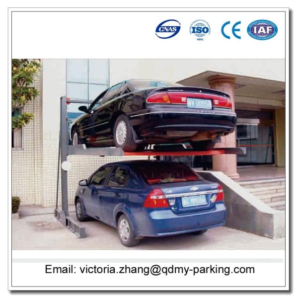 Jig 2 Post Parking Lift Double Car Parking System Car Parking Flooring