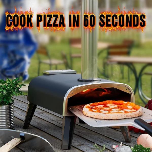 Camping Firewood Stove, Cast Iron Outdoor Wood Burning Stove Portable Detachable Camp Stoves, Accessories Outdoor
