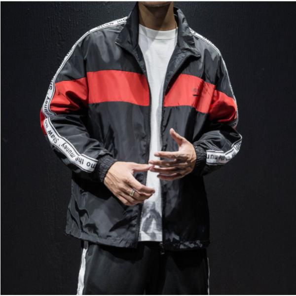 wholesale school jacket loose retro made embroidered mens sports uniform