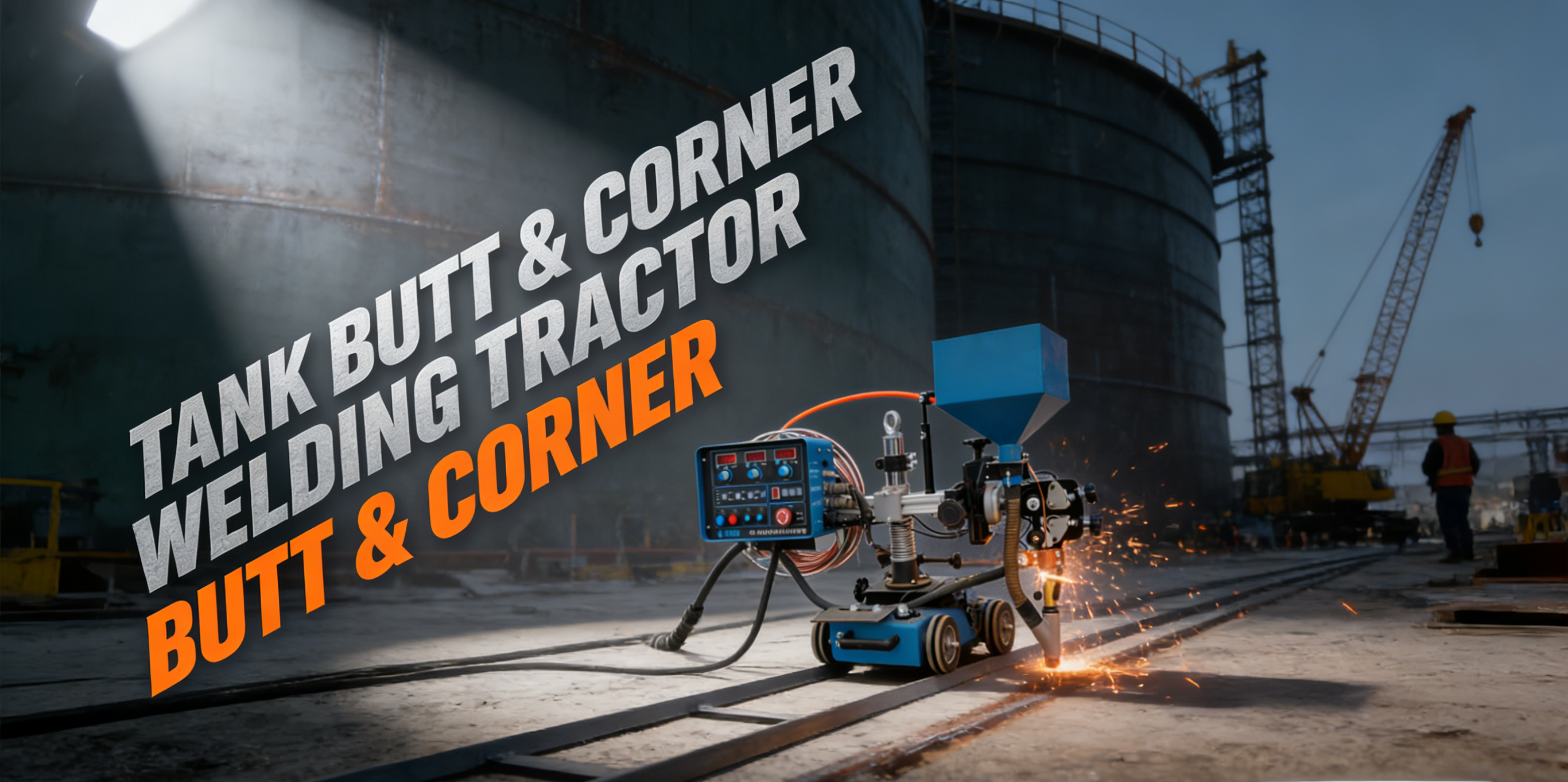WINCOO Large Tank Butt & Corner Welding Machine: The Ultimate All-in-One Welding Tractor for Complex Joints