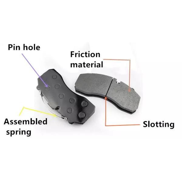 Standard Size Heavy Duty Air Truck Auto Brake Pads