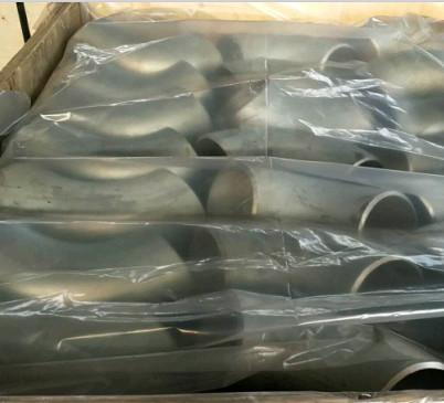 Customized Size Carbon Steel Pipe Elbow Assembly Galvanized Polishing