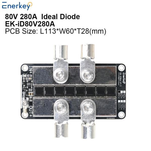 Module de diode idéal 40V 80V 280A Station de base solaire photovoltaïque Véhicule électrique Prévenir anti-retour