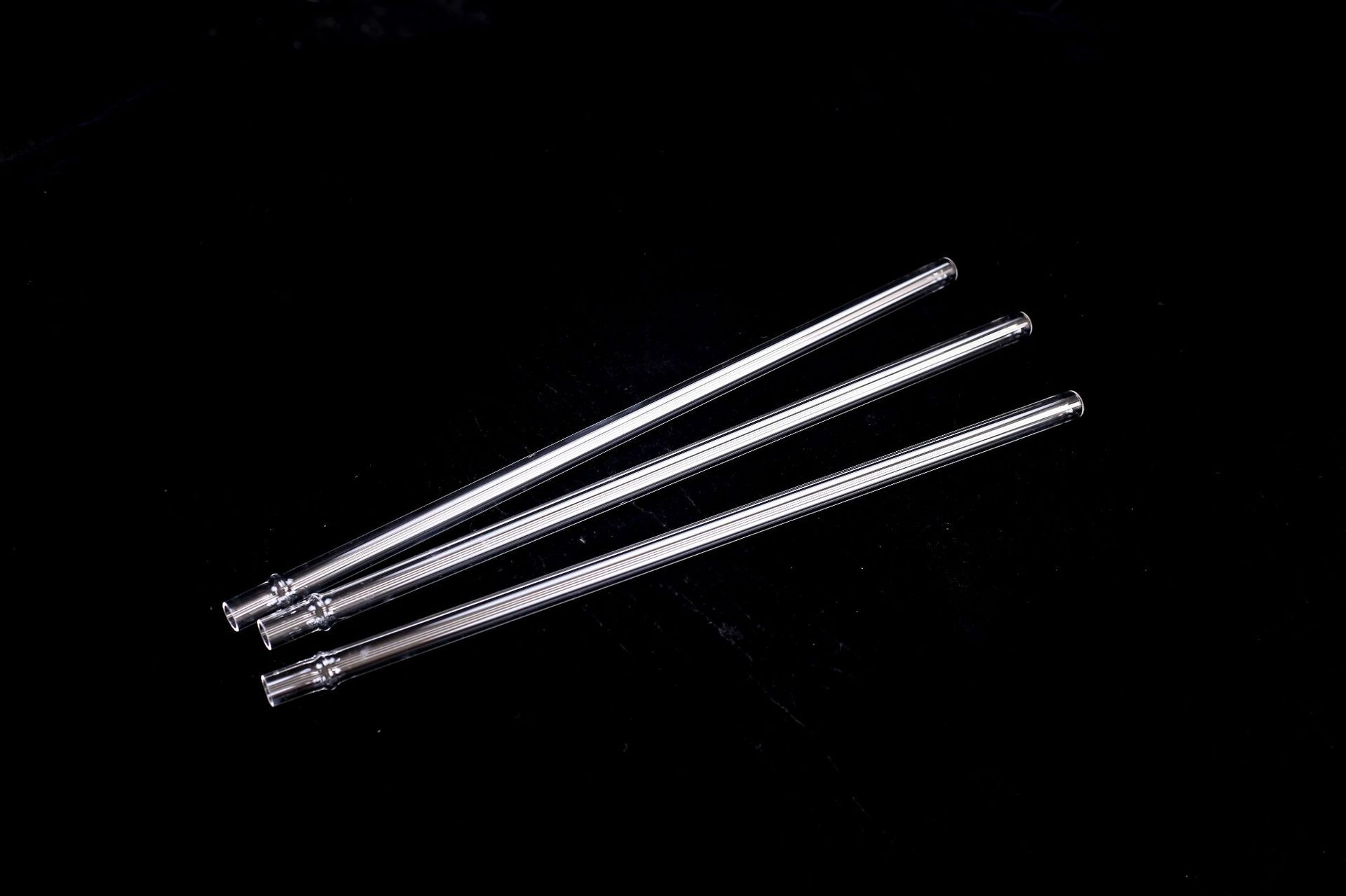 Ozone Free Clear Quartz Pipe Custom Processing Services Bending Cutting Welding