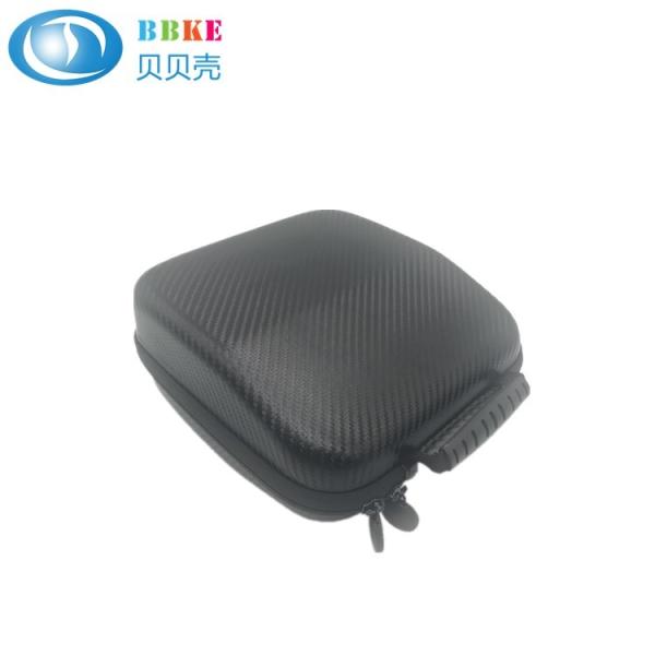 Caixa protetora portátil do fones de ouvido do plutônio EVA da fibra do carbono com punho de borracha
