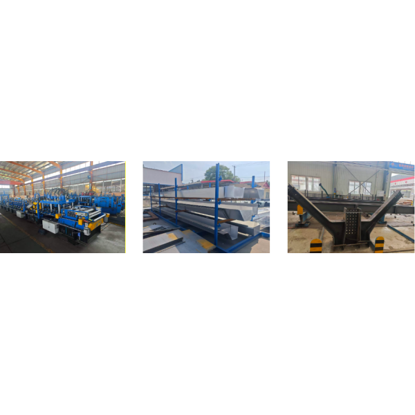 Prefabricated Steel Building with 50 Years Lifespan Corrosion Resistant and Automatic Ventilation System