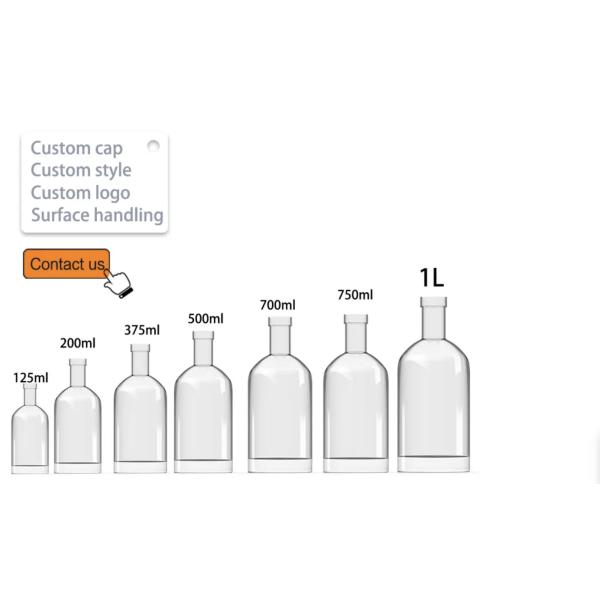 Стеклянная бутылка для ароматерапии для бытовых продуктов