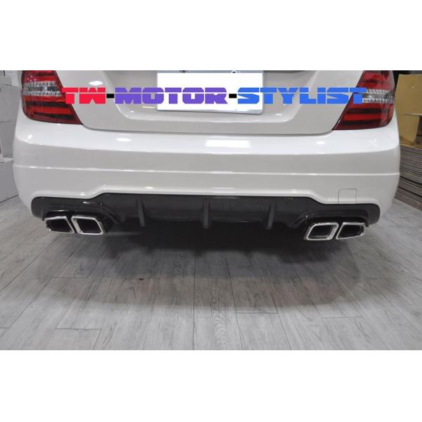 Отражетель зада волокна углерода спорта Бенз В204 К63 Мерседес