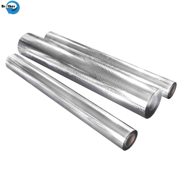 Warm Keeping Film Metallized Pet Aluminum Foil Coating White LDPE for Heat Insulation