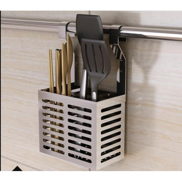BSN Kitchen Pull Basket / 304 Stainless Steel Kitchen Lid Rack Safe And Hygienic