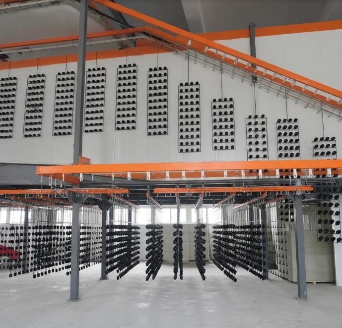 Maximize Throughput with CoatTech Automated Overhead Conveyor Coating Systems