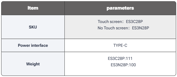 2.8-inch IPS TFT ESP32 Development Board with WiFi and Bluetooth and 240x320 Resolution Smart Display Screen