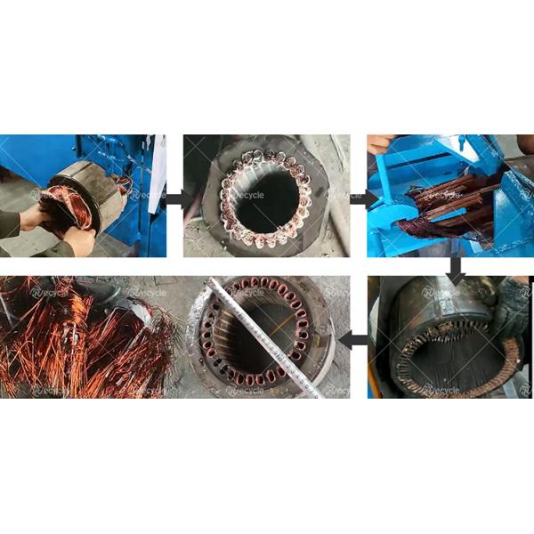 Electric Motor Stator Copper Winding Cutting Machine