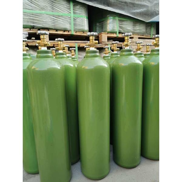 ISO Tped High Pressure Seamless 40L Empty Medical Oxygen Gas Cylinder for Peru India