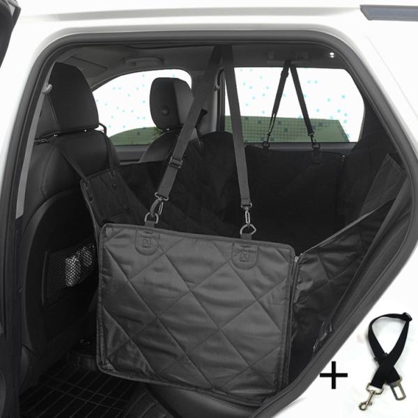 Чернота установленная кораблем собаки заднего сидения крышки циновки водоустойчивое 137*147cm