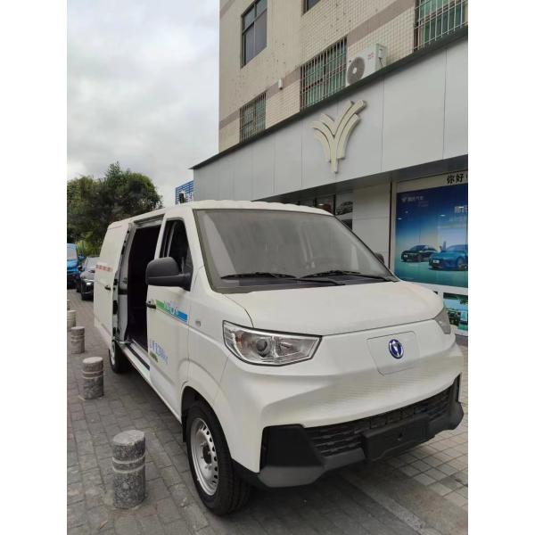 Mini camión eléctrico con suspensión trasera Macpherson y volante multifunción