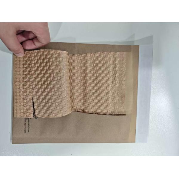 Premium Cushioned Paper Bubble Mailers Lightweight Waterproof Recyclable