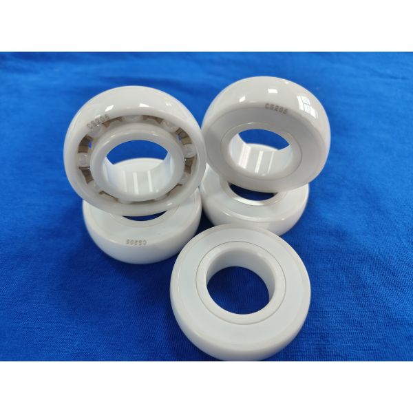HIP Sintering ZrO2 Full Zirconia Ceramic Ball Bearing with PEEK Cage PTFE Seals and P6/P5 Grade Precision