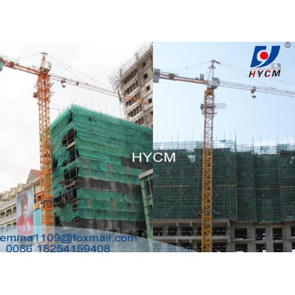 QTZ4807 Hydraulic Telescopic Climbing Types of Tower Crane 48M Working Jib