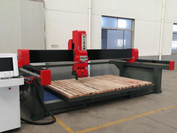 5 Axis Bridge Cutting Machine Rotate 360 Degrees 45 Degrees Chamfer  CNC Machines