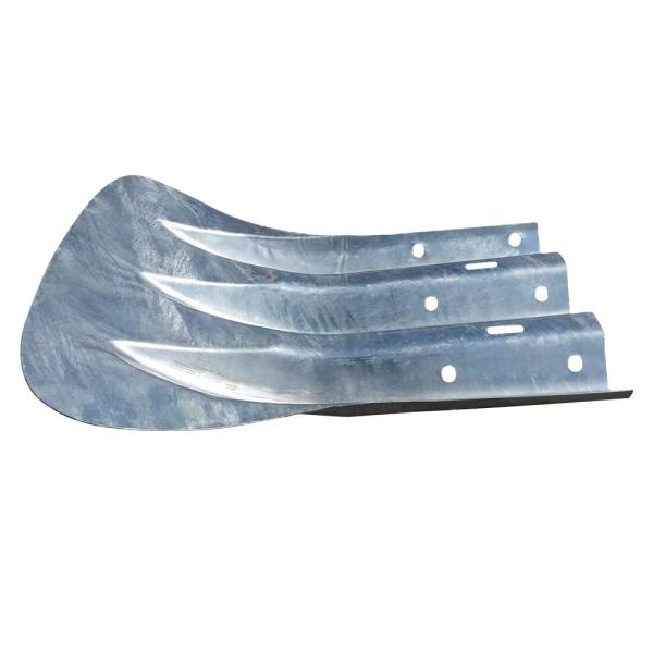 Crowd Control Barrier Fence W Beam Guardrail Beam Dimensions Fishtail Terminal End