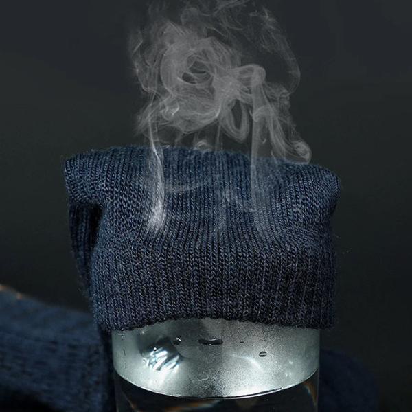 Cushioned Terry Merino Wool Thick Socks Men's Business Dress Socks For Winter