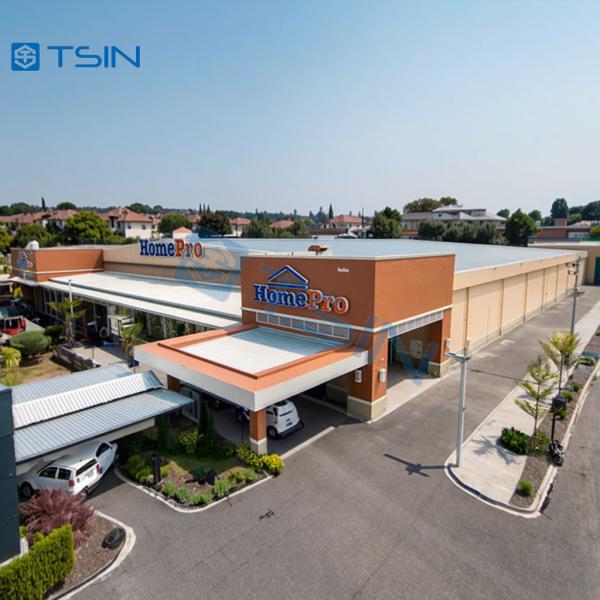 Steel Alloy Prefabricated Steel Construction Heat Treated Steel Wind Load