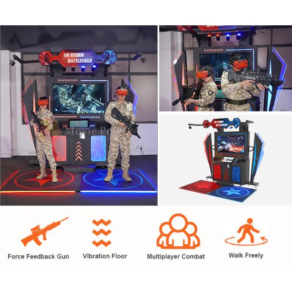 Бесконечная битва VR стрельба игры многопользовательский 9d стрелок симулятор пистолет аркадная игра для коммерческих