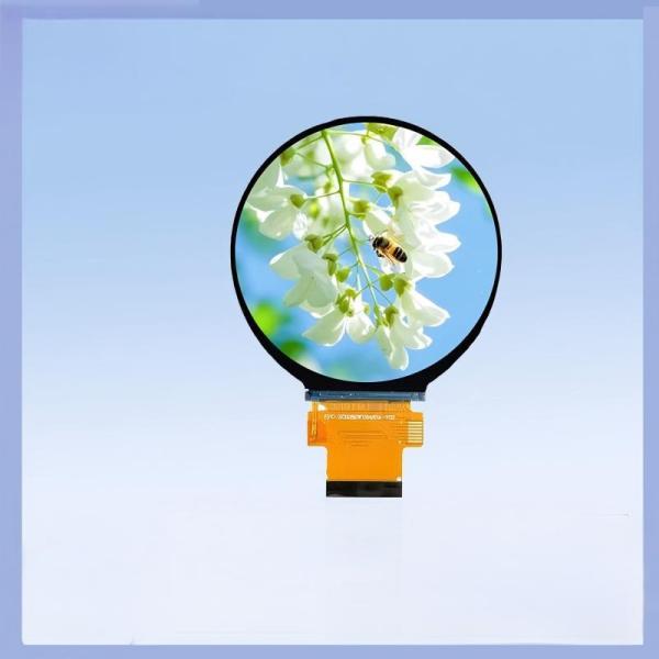 2.76-2.8 pulgadas redondo IPS TFT LCD Display. 480×480 píxeles de alta resolución, ST7701S controlador chip, 3SP especificación, vista HD anti-brillo para paneles de control industriales y mini instrumentos de prueba