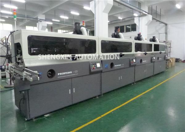 3 Phase Automatic Screen Printing Machine , Perfume Bottle Automatic Screen Printer