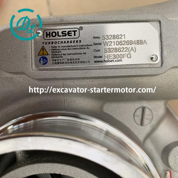 Turbocompresor Holset 5328621 5328623 para motor Cummins 6D107
