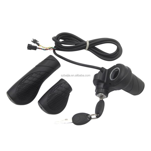 ABS Electric Scooter Twist Throttle Half Bar Throttle With Electric Lock