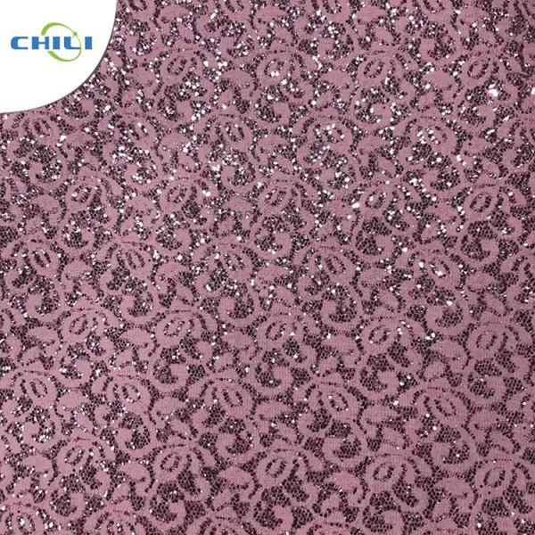 Leather Factory Supplier Pu Glitter Leather fabric For wallpaper