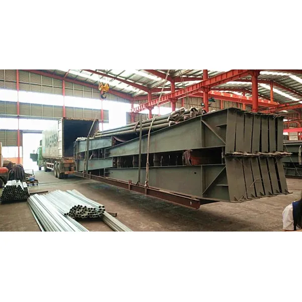 Prefab Metal Shed Steel Structure Warehouse with Epoxy Zinc Primer Painting Q235b Q355B Carbon Steel and Design Load Wind Snow Seismic