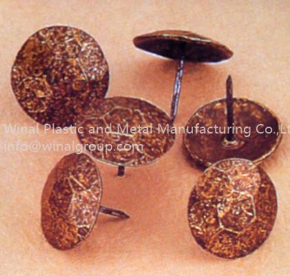 Cafe ancient color decoration bubble nail,Dia 16mm mould8009,iron with plating or OEM.