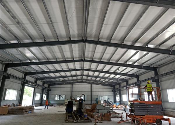 One Story Steel Warehouse Construction For Prefabricated Hall Building