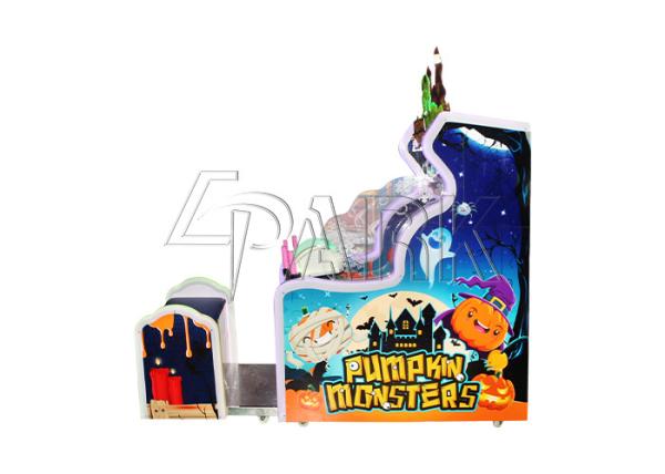 Apumpkin Monsters Lottery Crane Game Machine Four Wheels Easy To Move