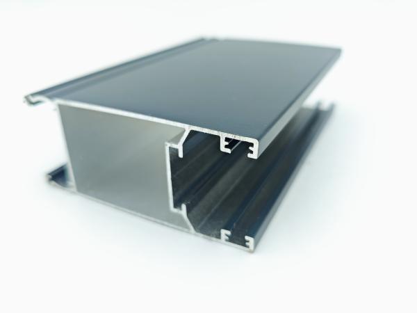 Extruded Aluminium Door Profiles , Glass Door Aluminium Profile Industrial