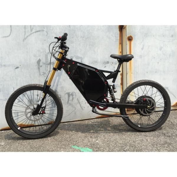 High Speed 1500w Full Suspension Powerful Electric Bike Steel Frame For Different Road