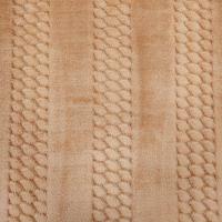 Fashionable Jacquard Flannel Fleece Fabric 320 Gsm 150D For Sleepwear
