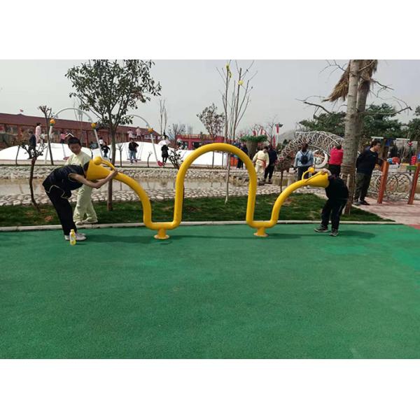 Kids Natural Outdoor Play Equipment Resort Outdoor Adult